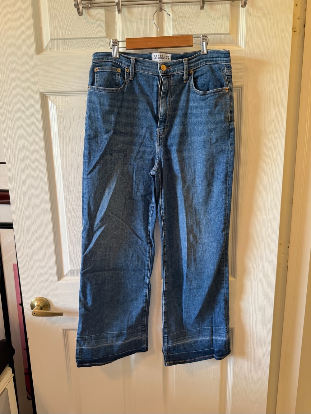 Derek Lam Medium Blue Wide-Leg Jeans